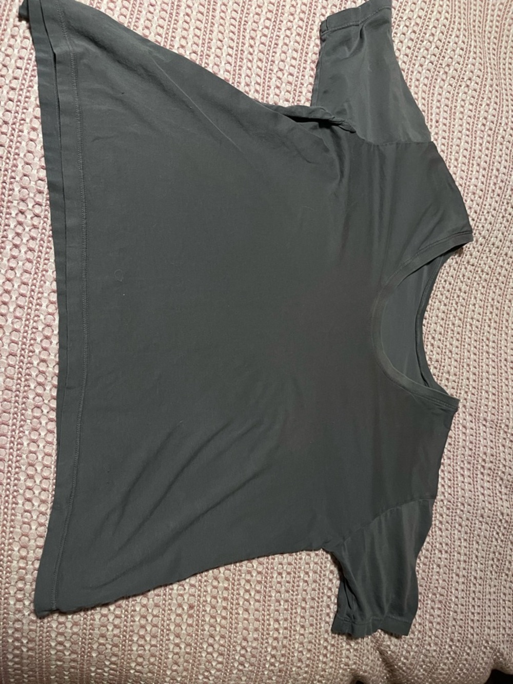 VETTA Black Short Sleeve Crewneck Tee